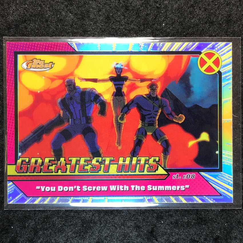 2025 Topps Finest X-Men '97 YOU DON'T SCREW WITH THE SUMMERS Greatest Hits #14