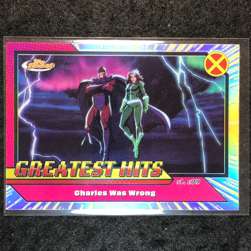 2025 Topps Finest X-Men '97 CHARLES WAS WRONG Greatest Hits #17