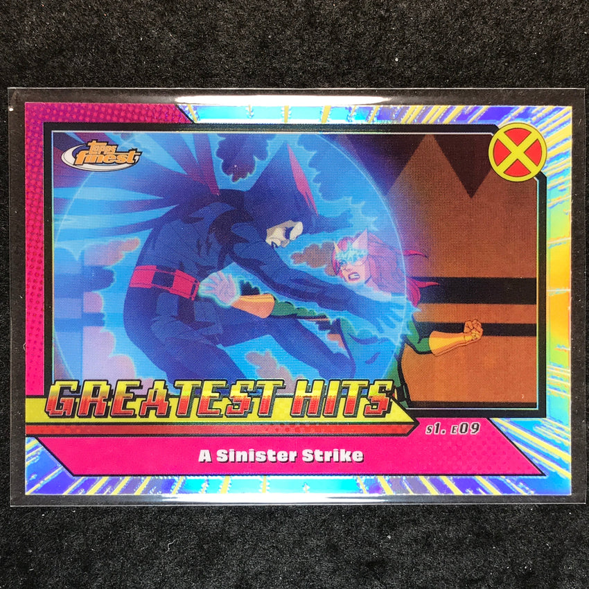 2025 Topps Finest X-Men '97 A SINISTER STRIKE Greatest Hits #18
