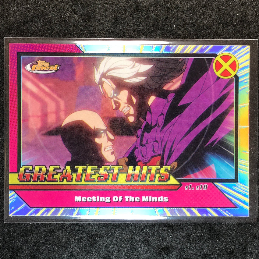 2025 Topps Finest X-Men '97 MEETING OF THE MINDS Greatest Hits #19