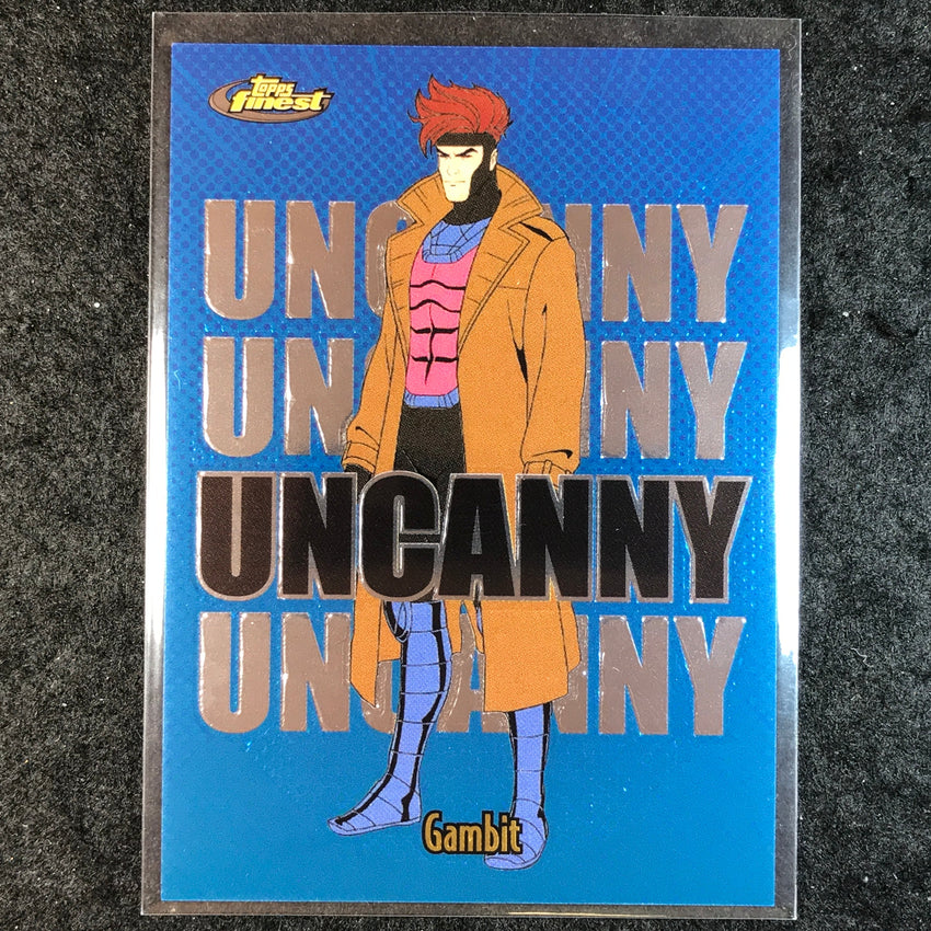 2025 Topps Finest X-Men '97 GAMBIT Base Uncanny Short Print #92