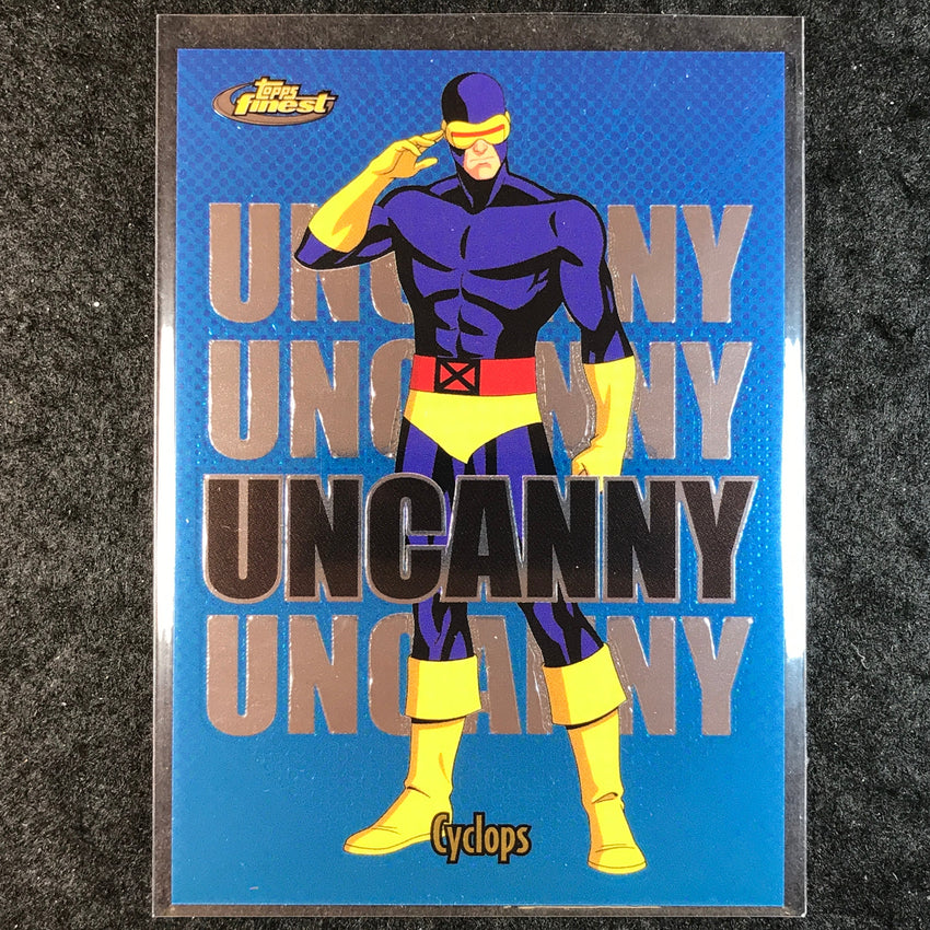 2025 Topps Finest X-Men '97 CYCLOPS Base Uncanny Short Print #95