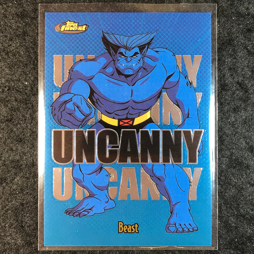2025 Topps Finest X-Men '97 BEAST Base Uncanny Short Print #97