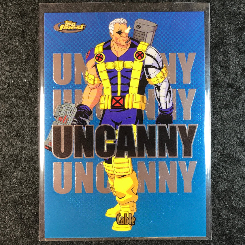 2025 Topps Finest X-Men '97 CABLE Base Uncanny Short Print #99