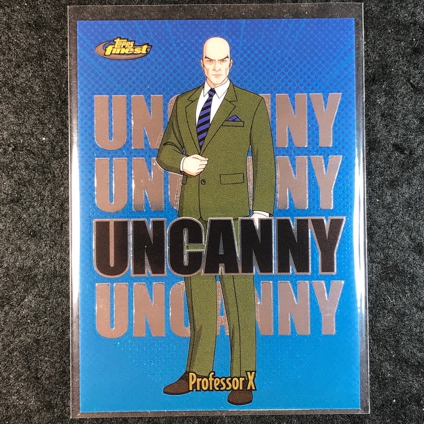 2025 Topps Finest X-Men '97 PROFESSOR X Base Uncanny Short Print #100