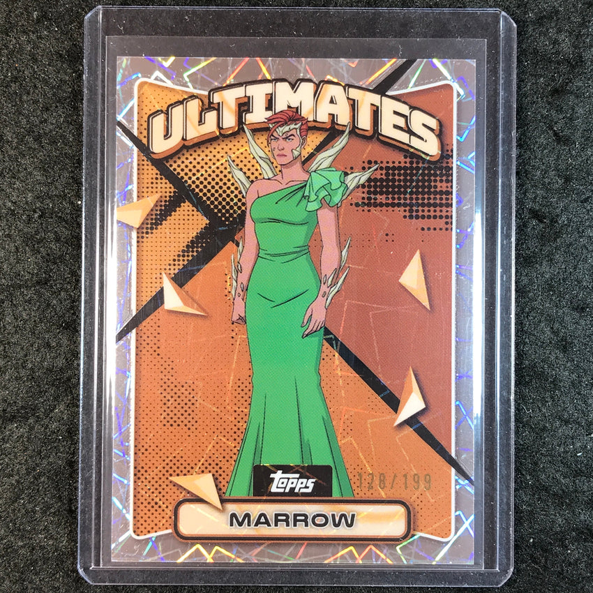 2025 Topps Finest X-Men '97 MARROW Ultimates Common Laser 128/199 #3