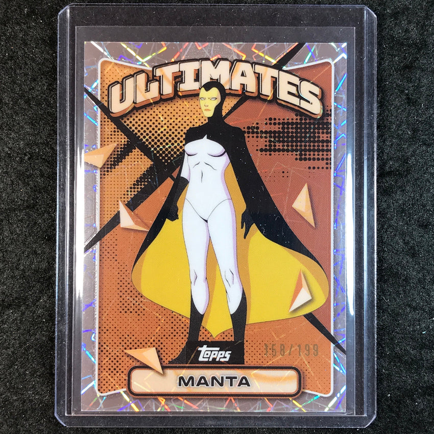 2025 Topps Finest X-Men '97 MANTA Ultimates Common Laser 185/199 #14