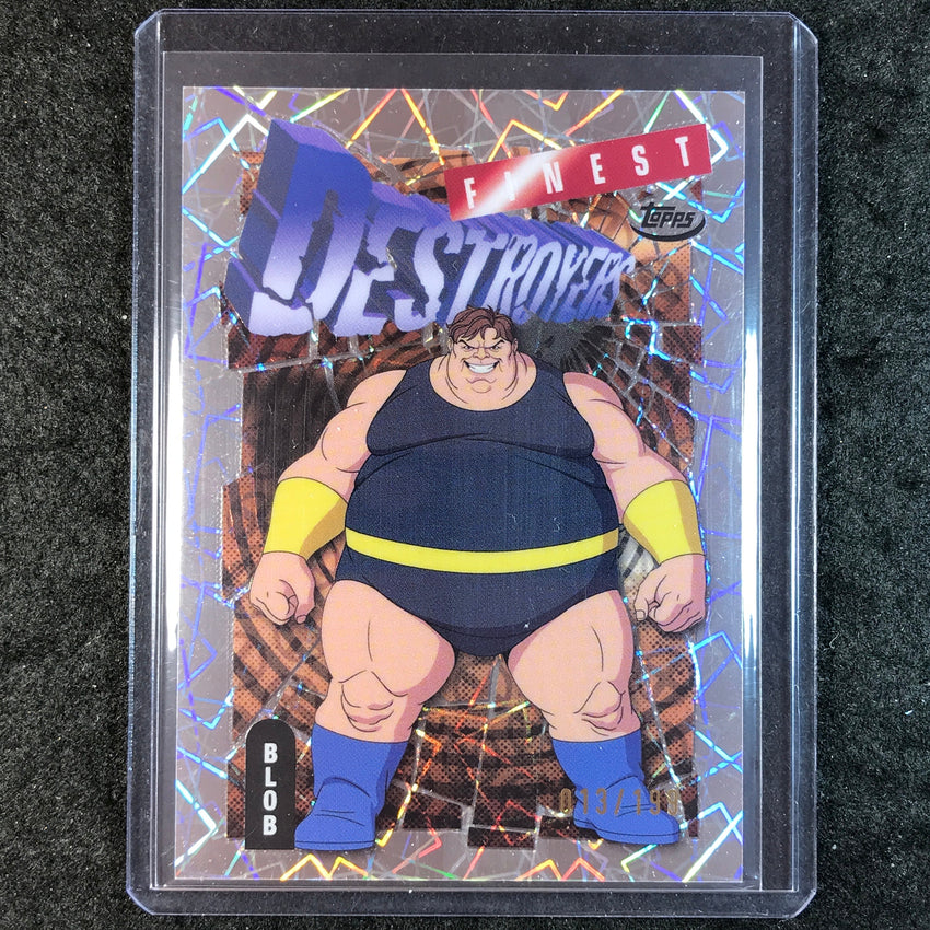 2025 Topps Finest X-Men '97 BLOB Destroyers Common Laser 13/199 #47