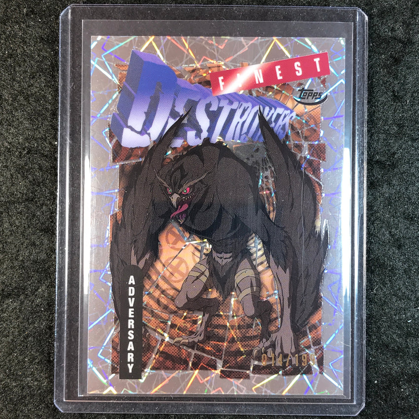 2025 Topps Finest X-Men '97 ADVERSARY Destroyers Common Laser 14/199 #49