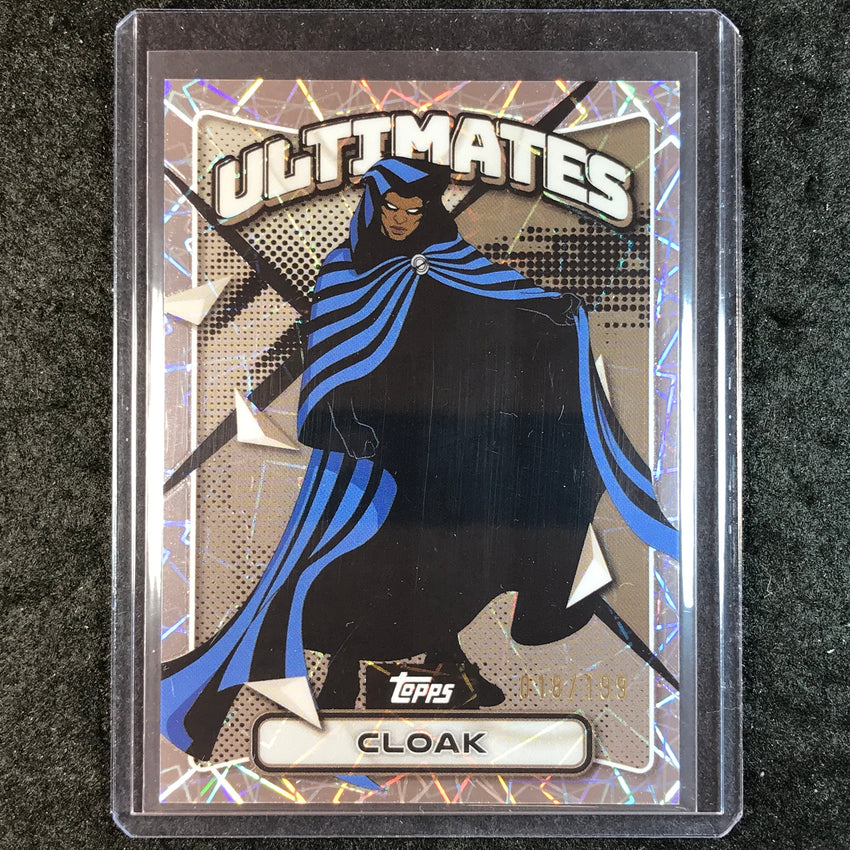 2025 Topps Finest X-Men '97 CLOAK Ultimates Uncommon Laser 18/199 #59