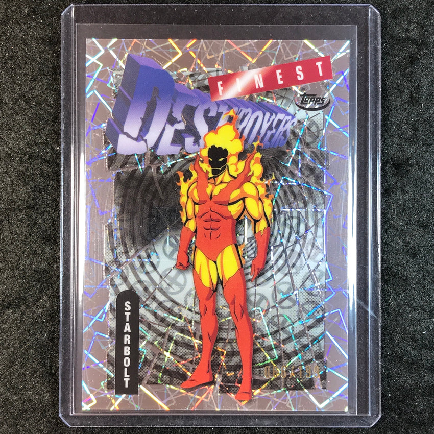 2025 Topps Finest X-Men '97 STARBOLT Destroyers Uncommon Laser 66/199 #75