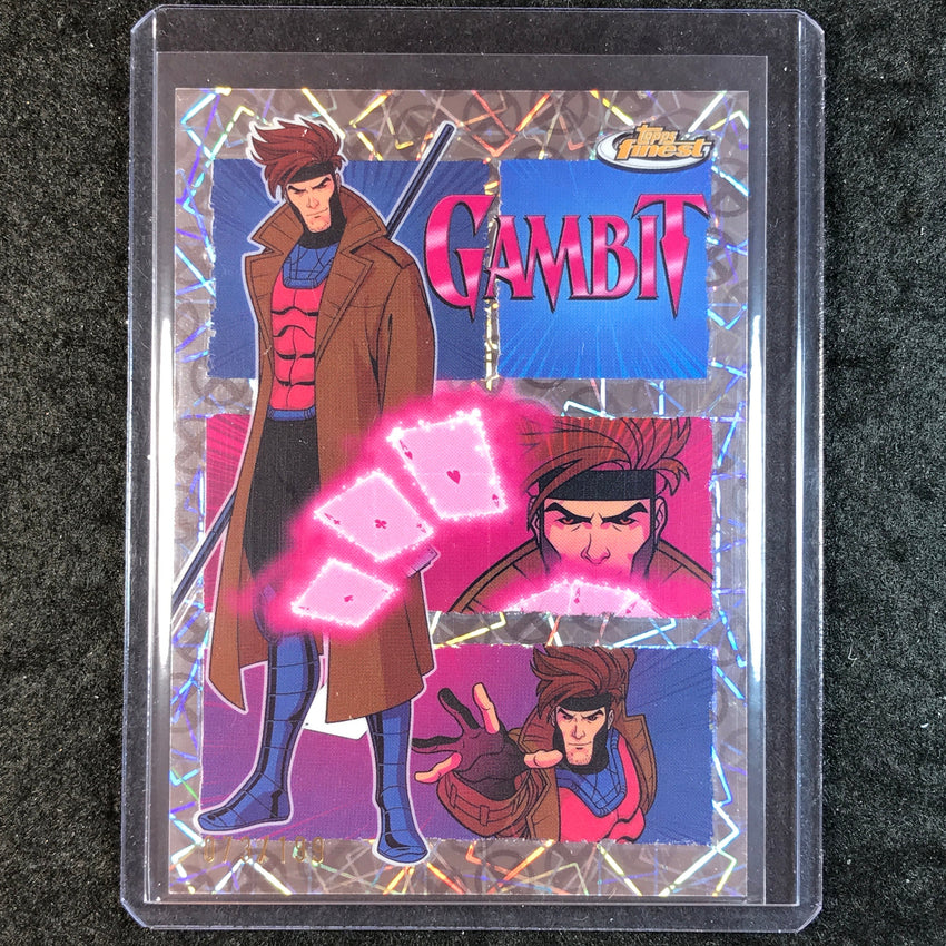 2025 Topps Finest X-Men '97 GAMBIT Remember It Laser 73/199 #7
