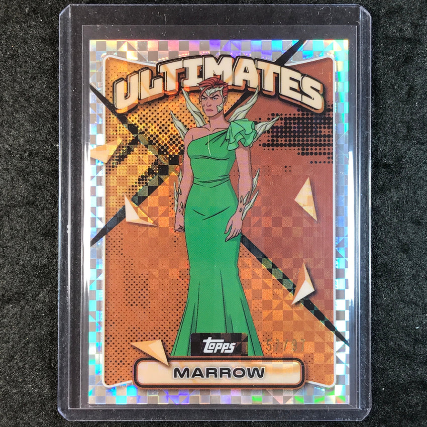 2025 Topps Finest X-Men '97 MARROW Ultimates Common X-Fractor 57/97 #3