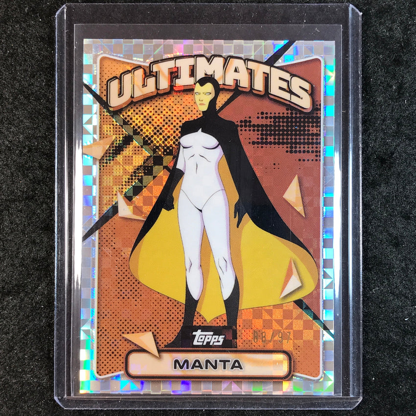 2025 Topps Finest X-Men '97 MANTA Ultimates Common X-Fractor 88/97 #14