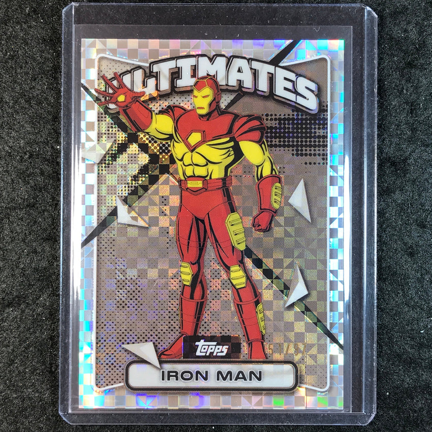 2025 Topps Finest X-Men '97 IRON MAN Ultimates Uncommon X-Fractor 51/97 #57
