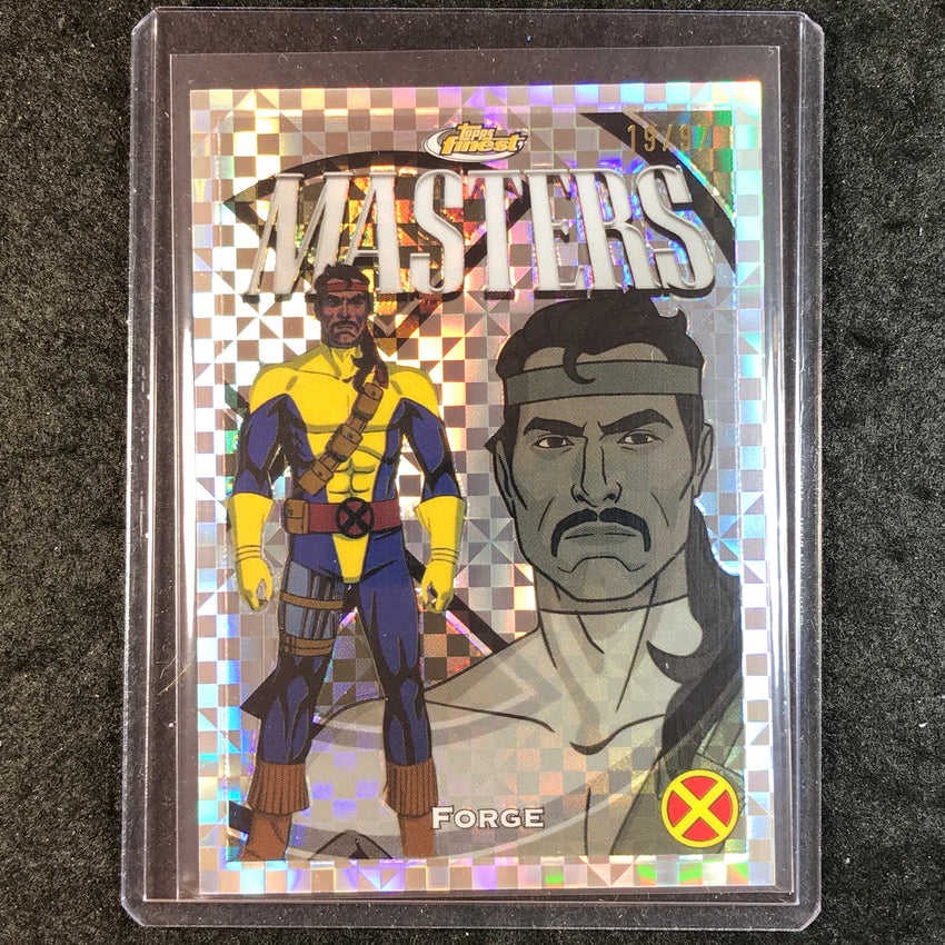 2025 Topps Finest X-Men '97 FORGE Masters Common X-Fractor 19/97 #66