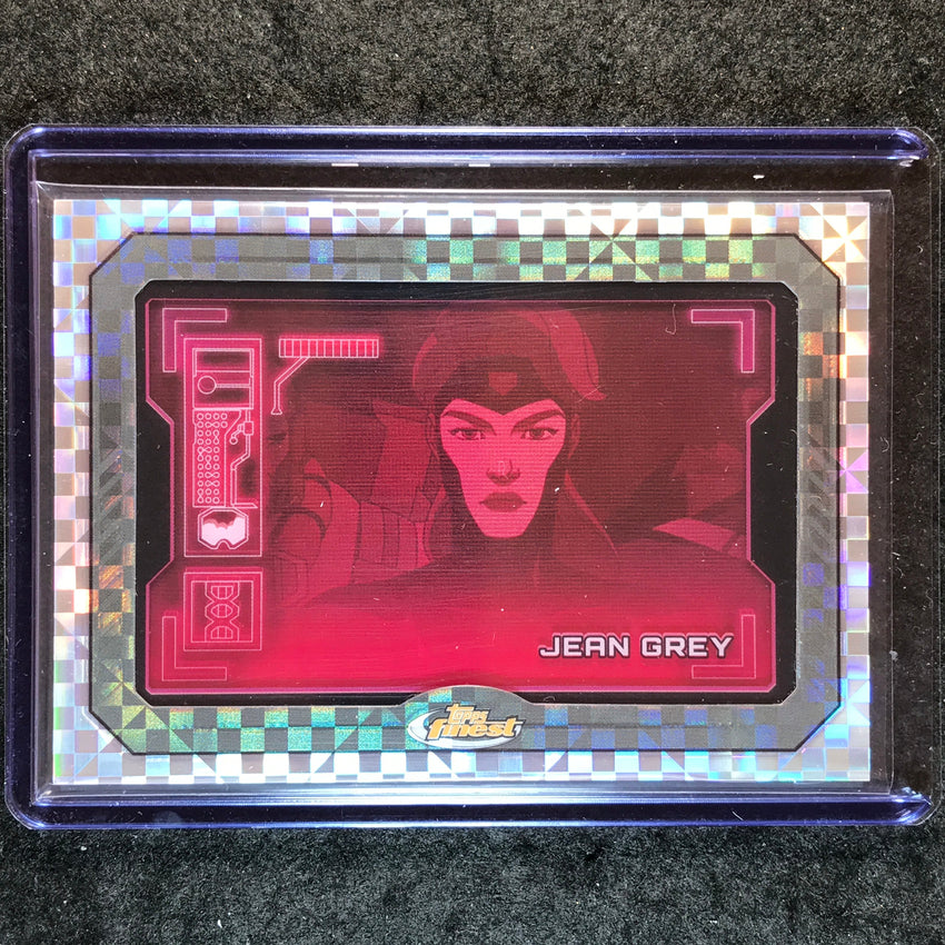 2025 Topps Finest X-Men '97 JEAN GREY Sentinels' Scan X-Fractor 35/97 #9