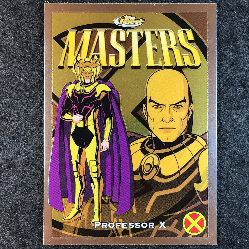 2025 Topps Finest X-Men '97 PROFESSOR X Base Masters Rare Gold #84