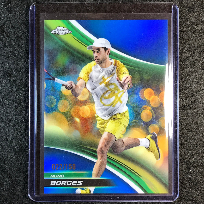 2025 Topps Chrome Tennis NUNO BORGES Blue /150 #51