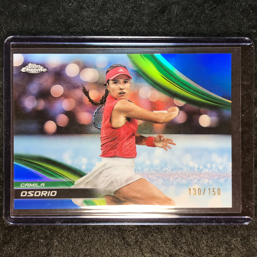 2025 Topps Chrome Tennis CAMILA OSORIO Blue /150 #87