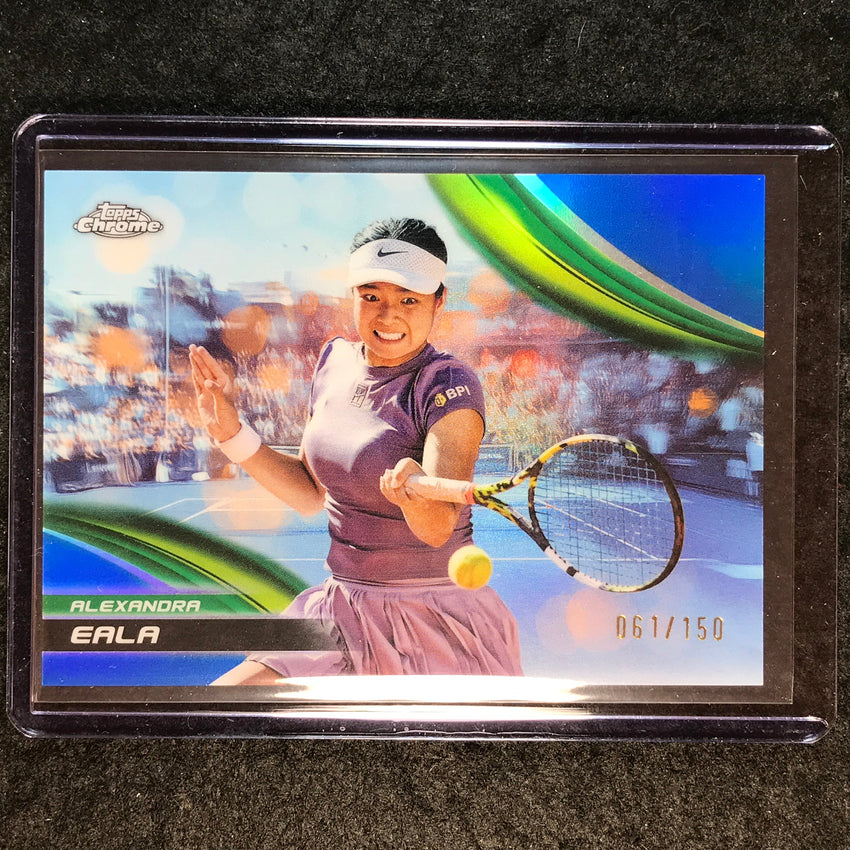 2025 Topps Chrome Tennis ALEXANDRA EALA Blue /150 #171