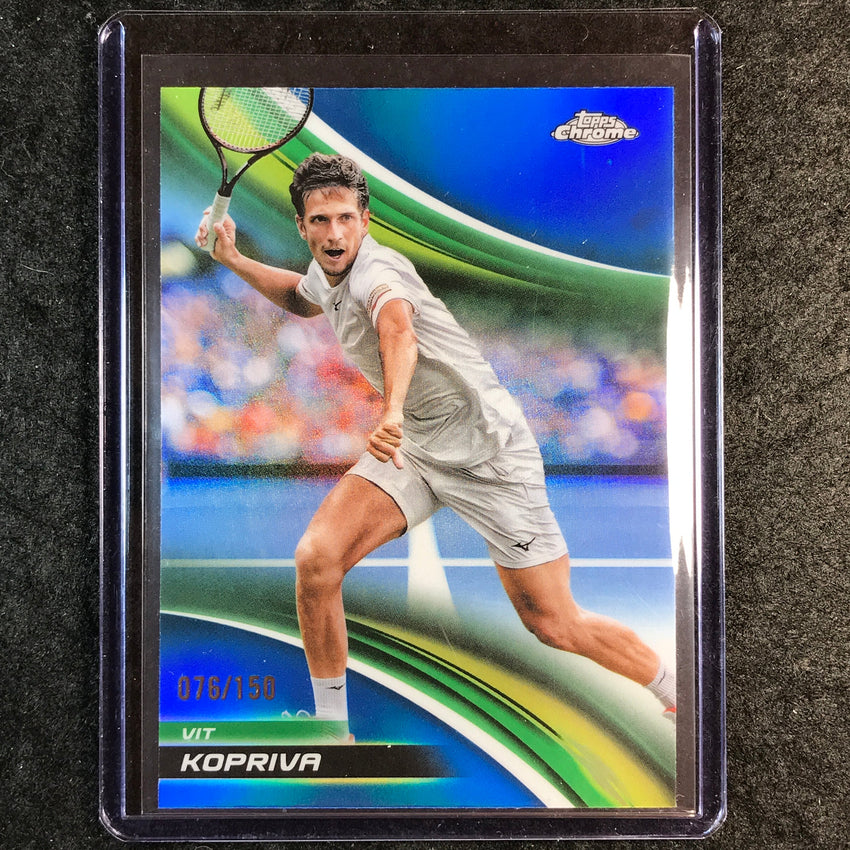 2025 Topps Chrome Tennis VIT KOPRIVA Blue /150 #174