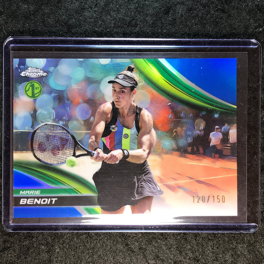 2025 Topps Chrome Tennis MARIE BENOIT 1st Blue /150 #203
