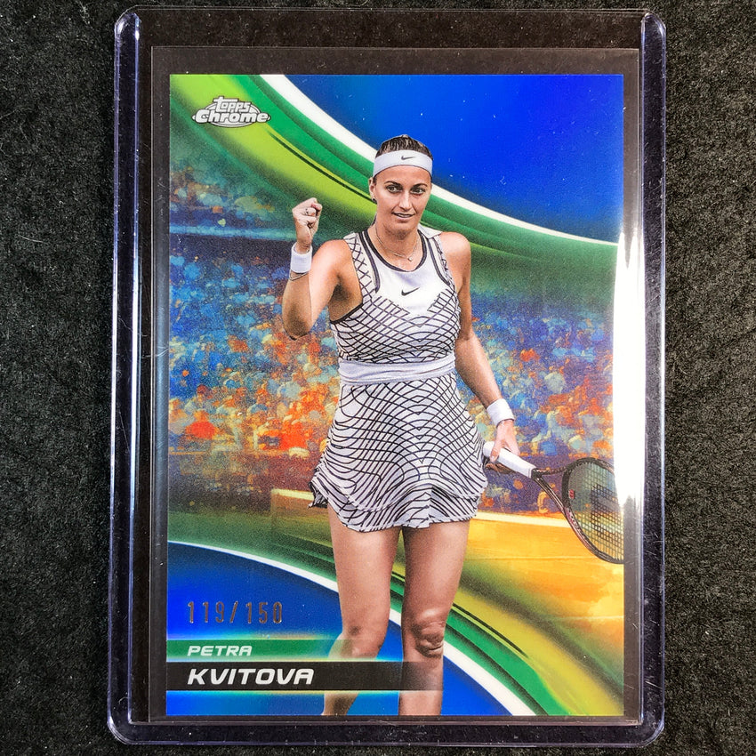 2025 Topps Chrome Tennis PETRA KVITOVA Blue /150 #211