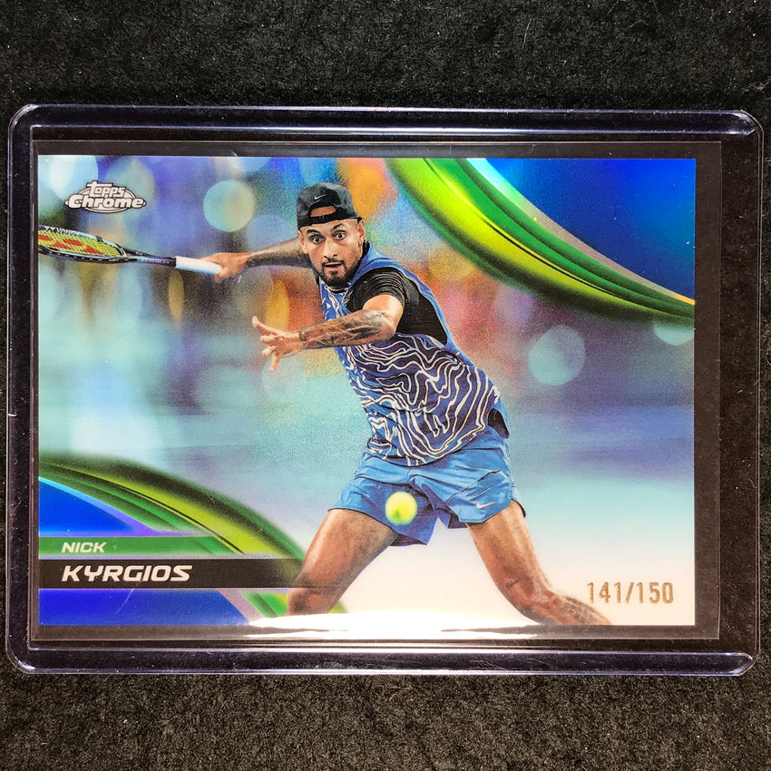2025 Topps Chrome Tennis NICK KYRGIOS Blue /150 #215