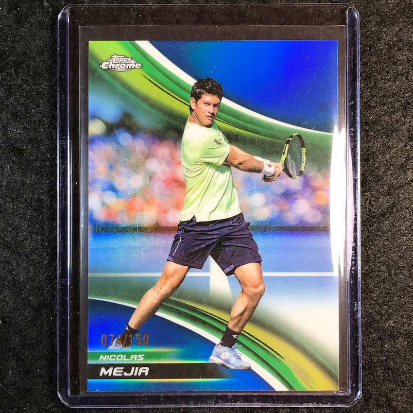 2025 Topps Chrome Tennis NICOLAS MEJIA Blue /150 #230