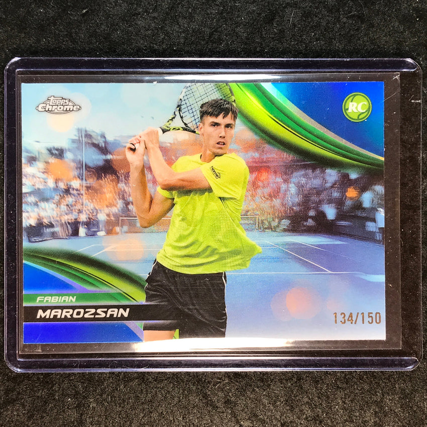 2025 Topps Chrome Tennis FABIAN MAROZSAN Rookie Blue /150 #283