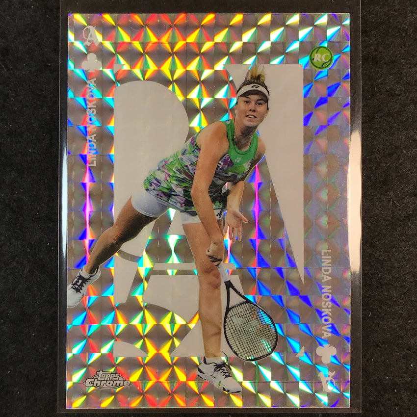 2025 Topps Chrome Tennis LINDA NOSKOVA Aces Geometric #10