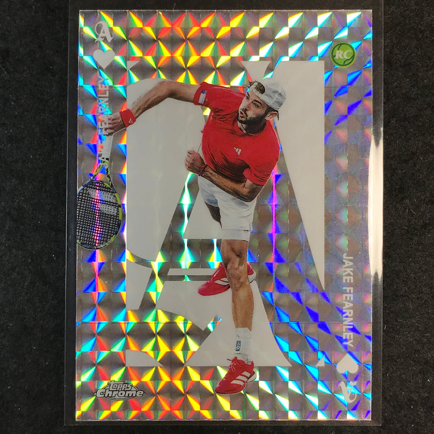 2025 Topps Chrome Tennis JAKE FEARNLEY Rookie Aces Geometric #16