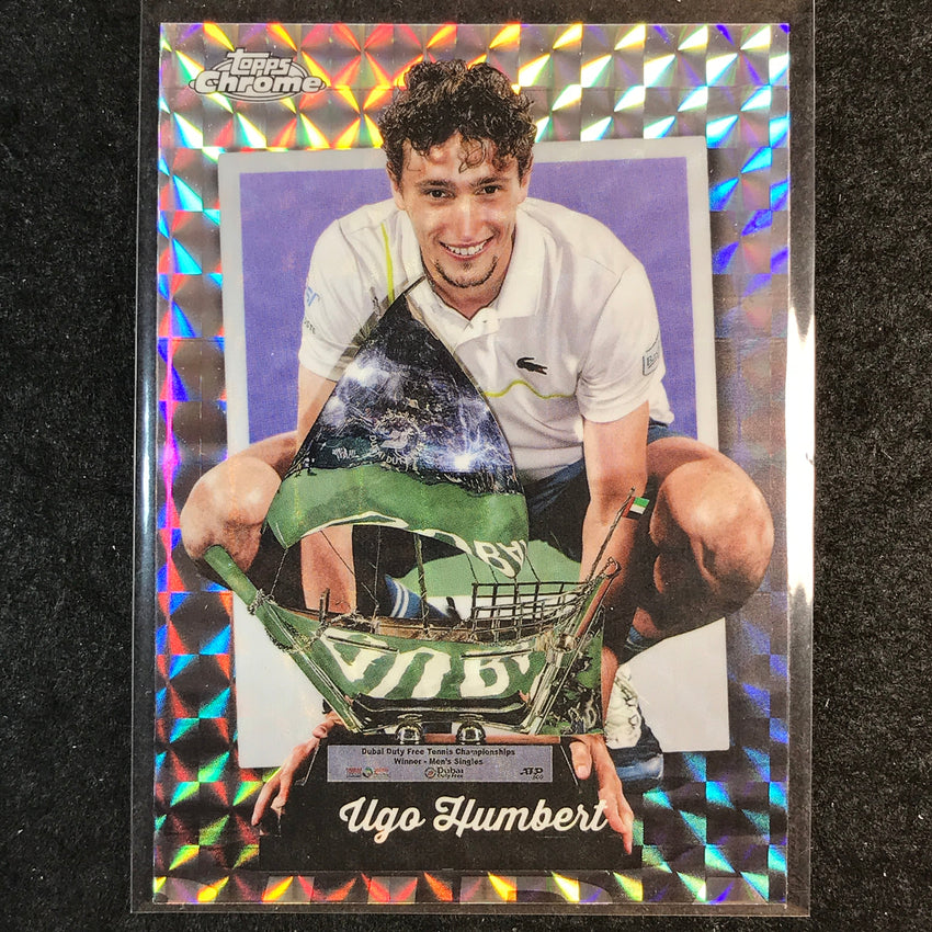 2025 Topps Chrome Tennis UGO HUMBERT Captured Geometric #4