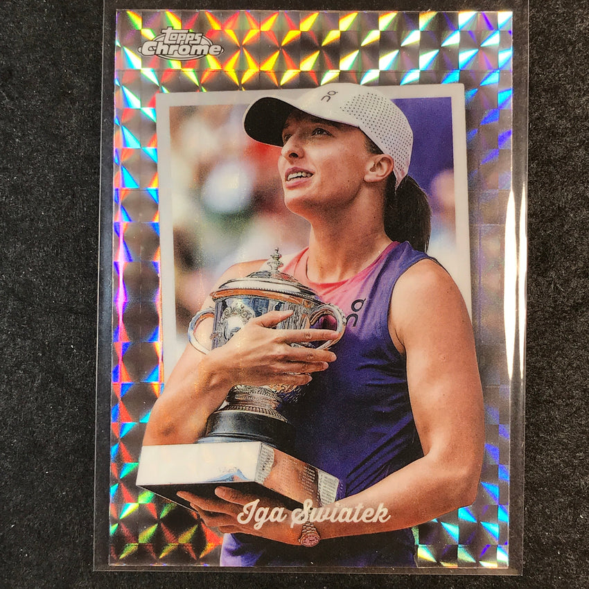 2025 Topps Chrome Tennis IGA SWIATEK Captured Geometric #6