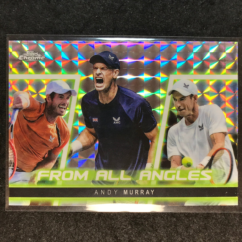 2025 Topps Chrome Tennis ANDY MURRAY From All Angles Geometric #12