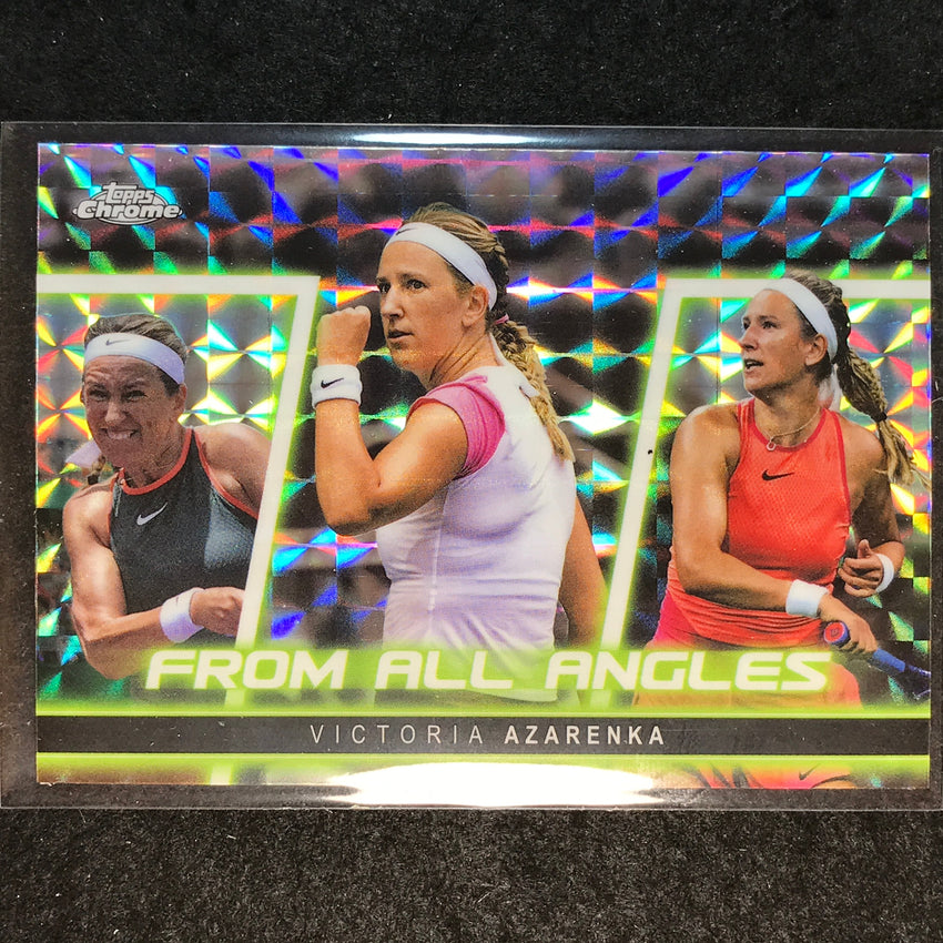 2025 Topps Chrome Tennis VICTORIA AZARENKA From All Angles Geometric #24