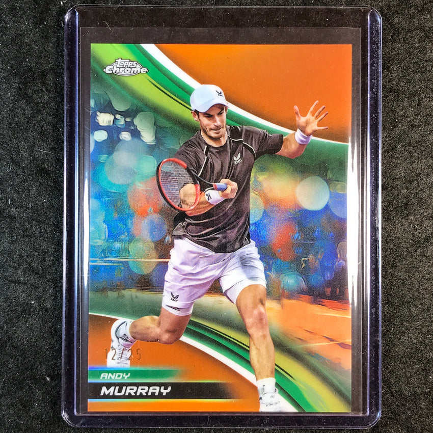 2025 Topps Chrome Tennis ANDY MURRAY Orange Refractor 12/25