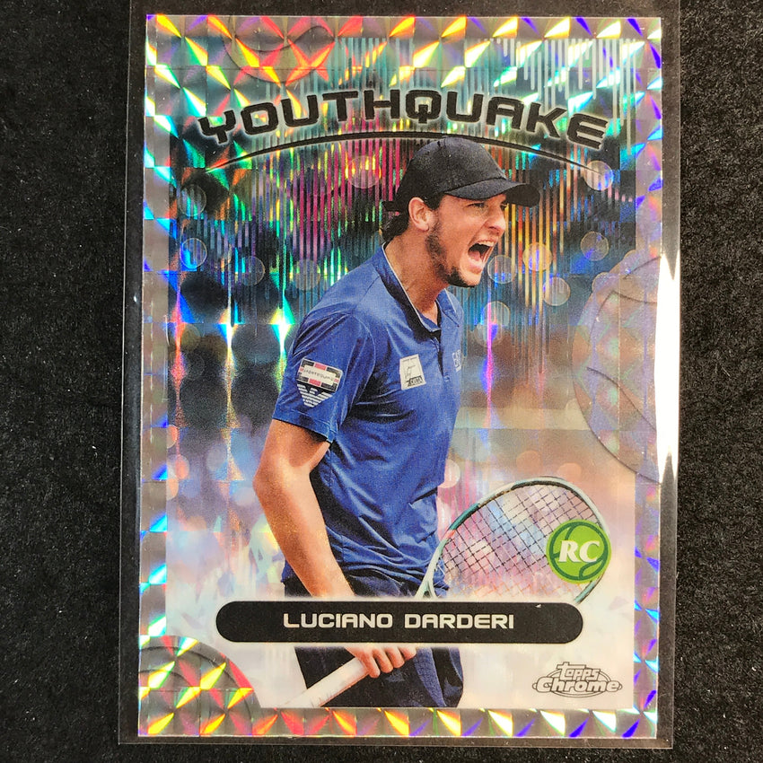 2025 Topps Chrome Tennis LUCIANO DARDERI Rookie Youthquake Geometric #18