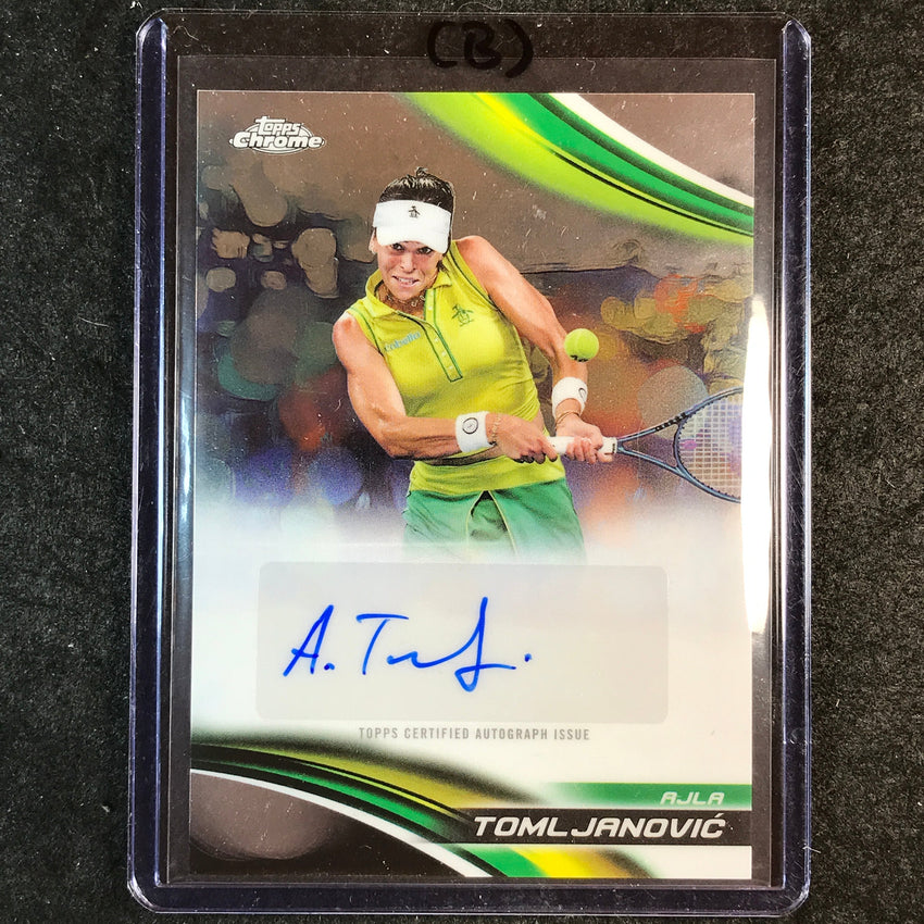 2025 Topps Chrome Tennis AJLA TOMLJANOVIC Base Auto #ATC (B)