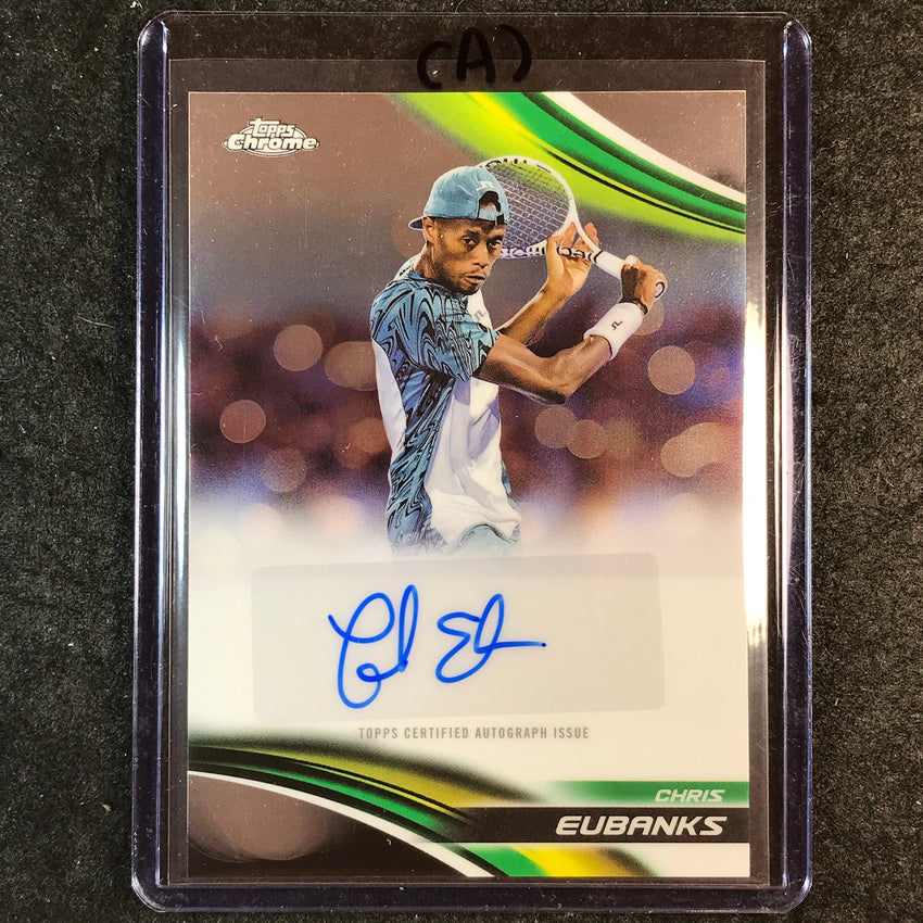 2025 Topps Chrome Tennis CHRIS EUBANKS Base Auto #CES (A)