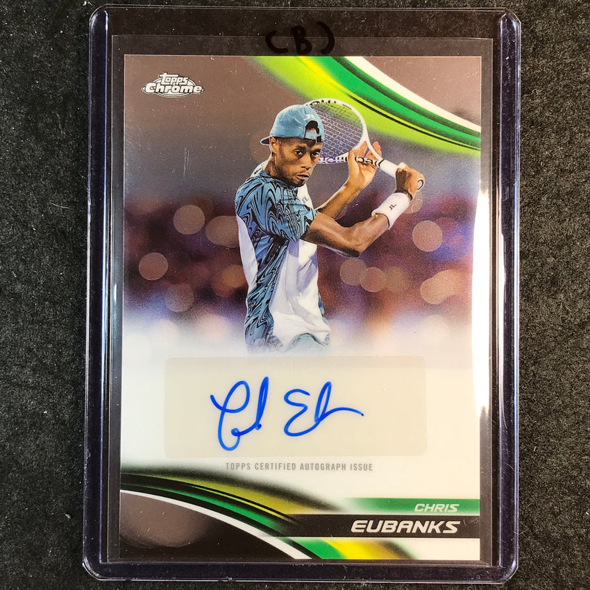 2025 Topps Chrome Tennis CHRIS EUBANKS Base Auto #CES (B)