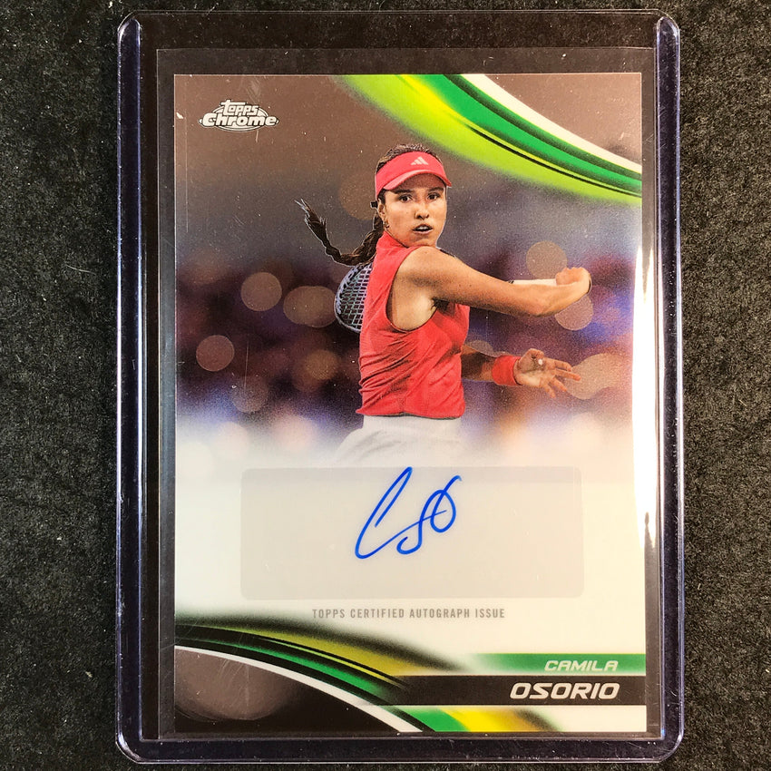 2025 Topps Chrome Tennis CAMILA OSORIO Base Auto #COO