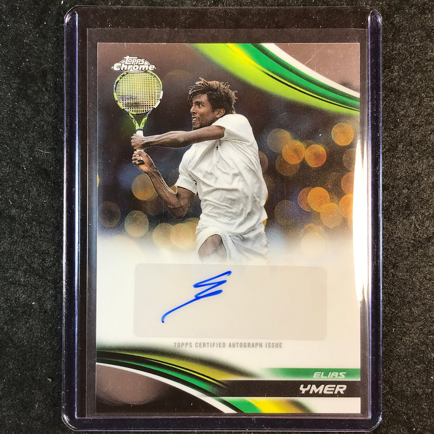 2025 Topps Chrome Tennis ELIAS YMER Base Auto #EYR