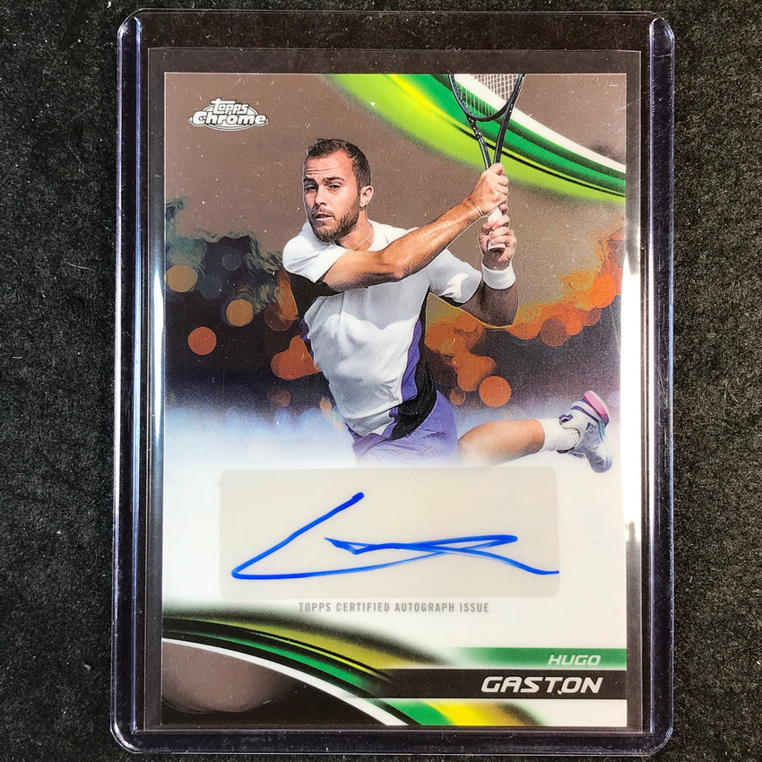 2025 Topps Chrome Tennis HUGO GASTON Base Auto #HGN