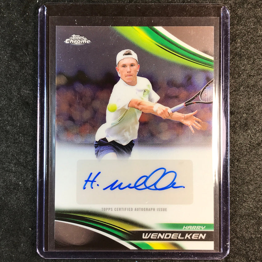 2025 Topps Chrome Tennis HARRY WENDELKEN Base Auto #HWN