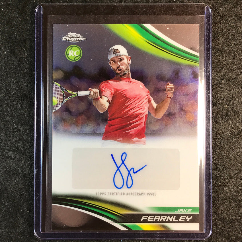 2025 Topps Chrome Tennis JAKE FEARNLEY Rookie Base Auto #JFY