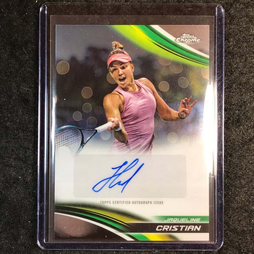 2025 Topps Chrome Tennis JAQUELINE CRISTIAN Base Auto #JCN
