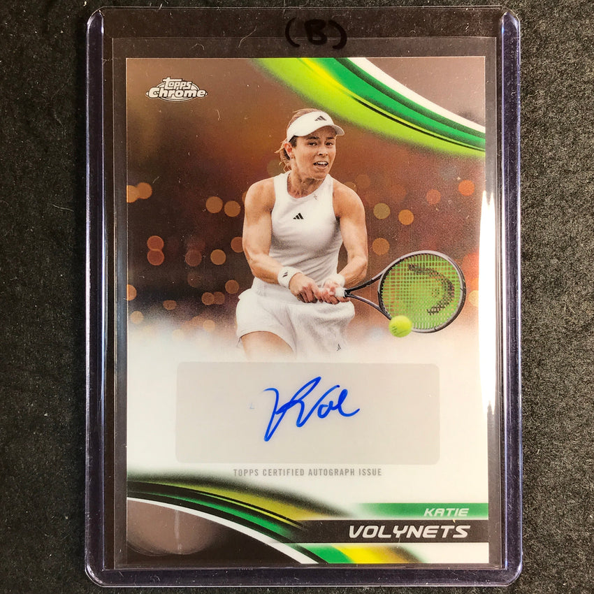 2025 Topps Chrome Tennis KATIE VOLYNETS Base Auto #KVS (B)