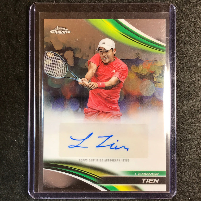 2025 Topps Chrome Tennis LEARNER TIEN Base Auto #LTN